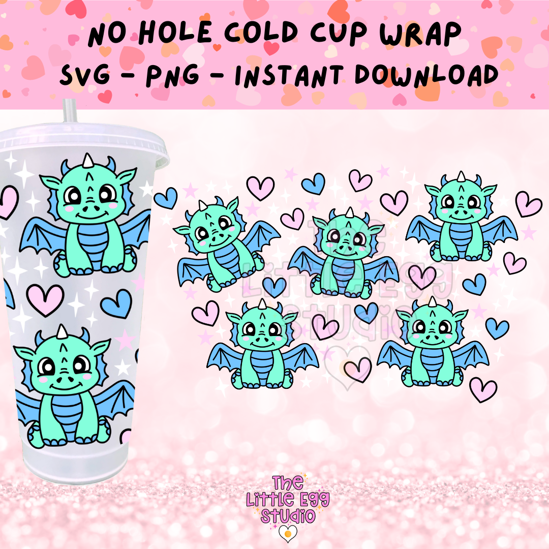 Dragon Cold Cup SVG