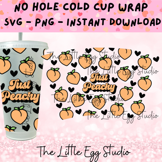 Just Peachy Cold Cup SVG