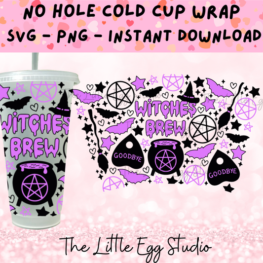 Witches Brew Cold Cup SVG