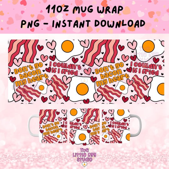 Eggs & Bacon Mug PNG