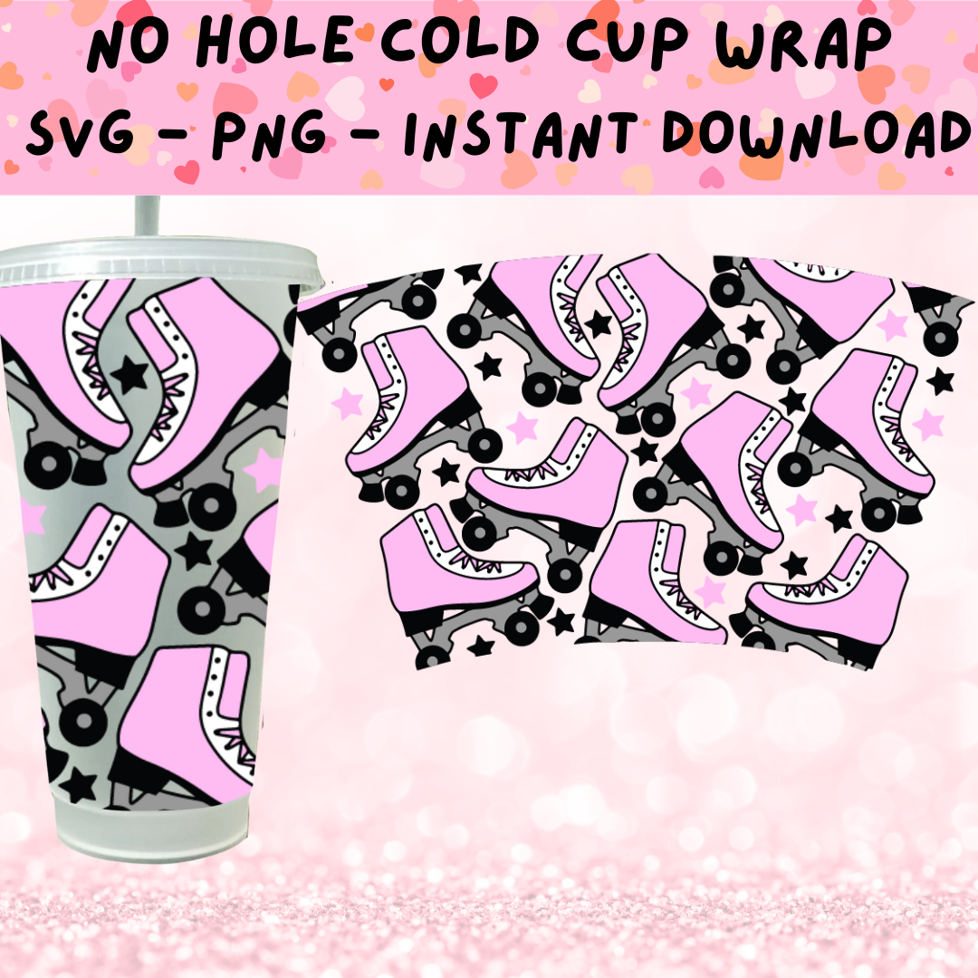 Rollerskate Cold Cup SVG