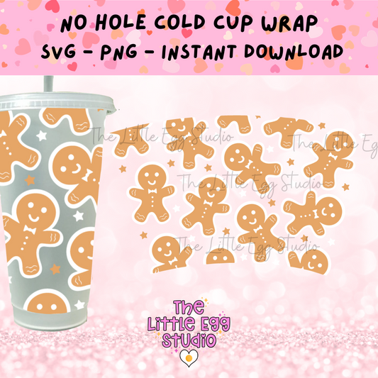 Gingerbread Cold Cup SVG