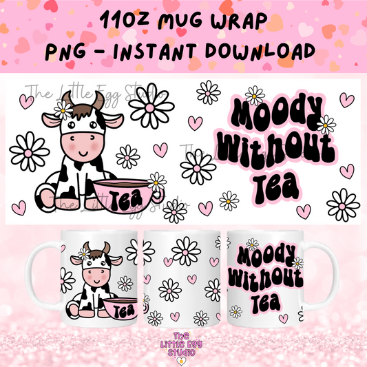 Moody Without Tea Mug PNG