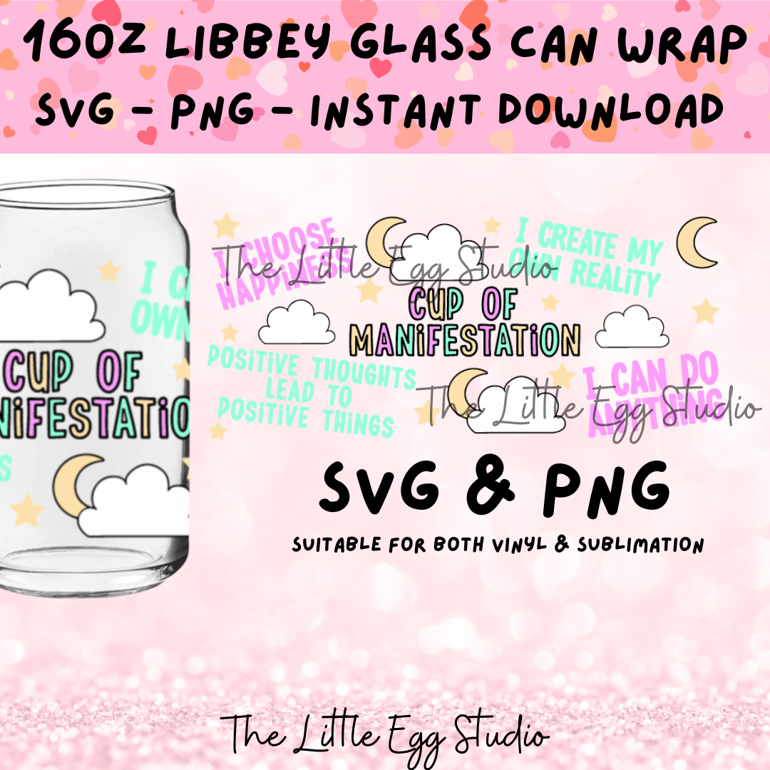 Cup of Manifestation Libbey SVG