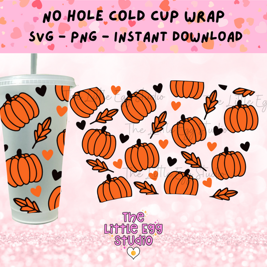 Fall Vibes Cold Cup SVG