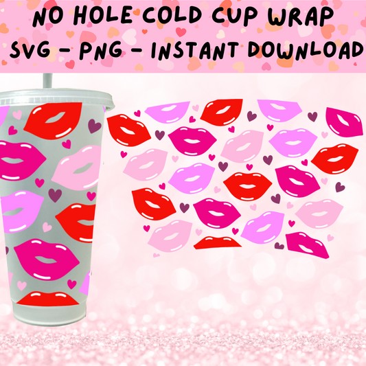 Lips Cold Cup SVG