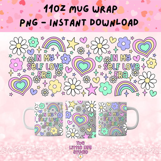 Self Love Era Mug PNG