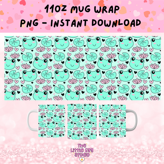 Frog Mug PNG