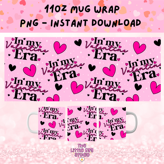 In My Valentine Era Mug PNG