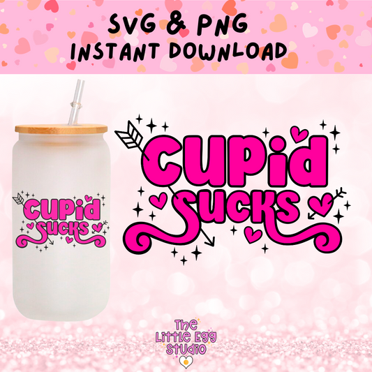 Cupid Sucks SVG & PNG