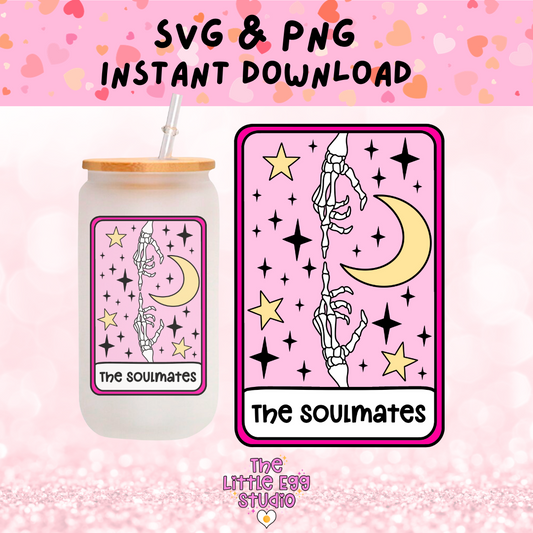 The Soulmates Tarot Card SVG & PNG