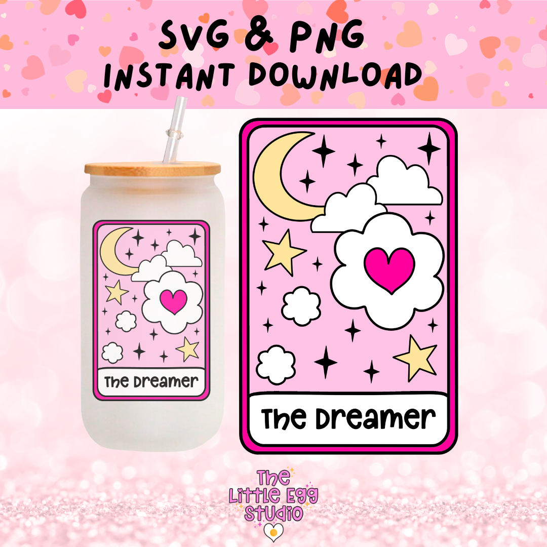 The Dreamer Tarot Card SVG & PNG