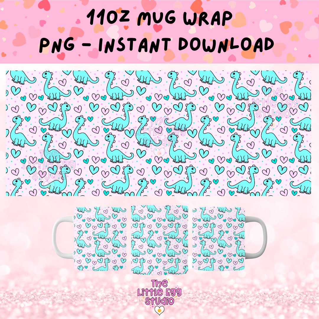 Dino Mug PNG