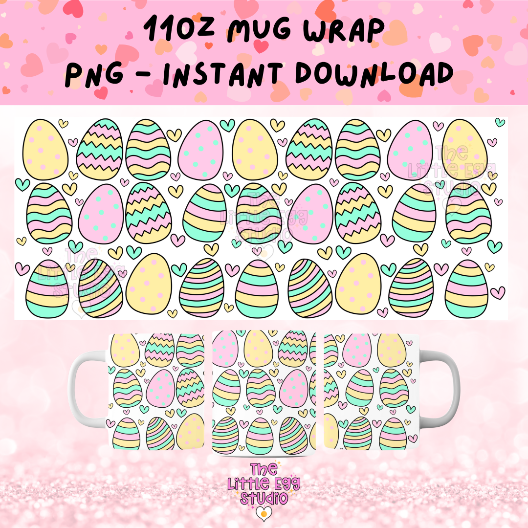 Easter Egg Mug PNG