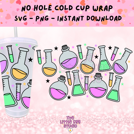 Chemistry Cold Cup SVG