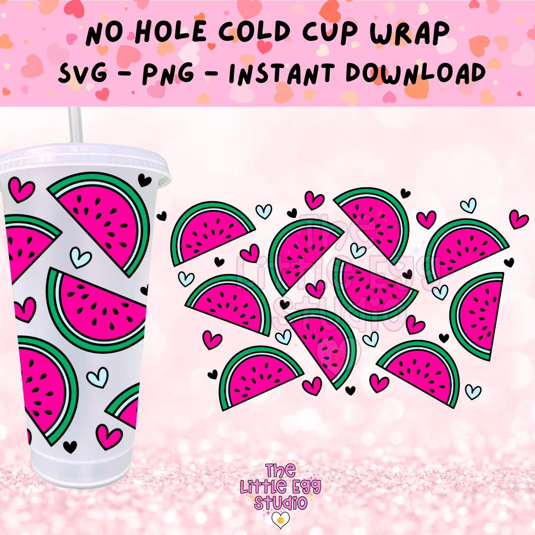 Watermelon Cold Cup SVG