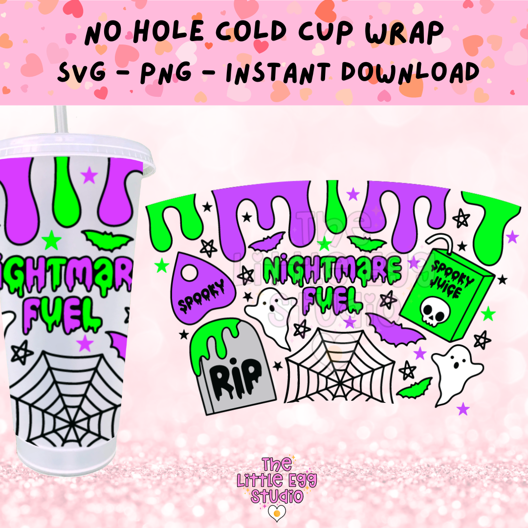 Nightmare Fuel Cold Cup SVG