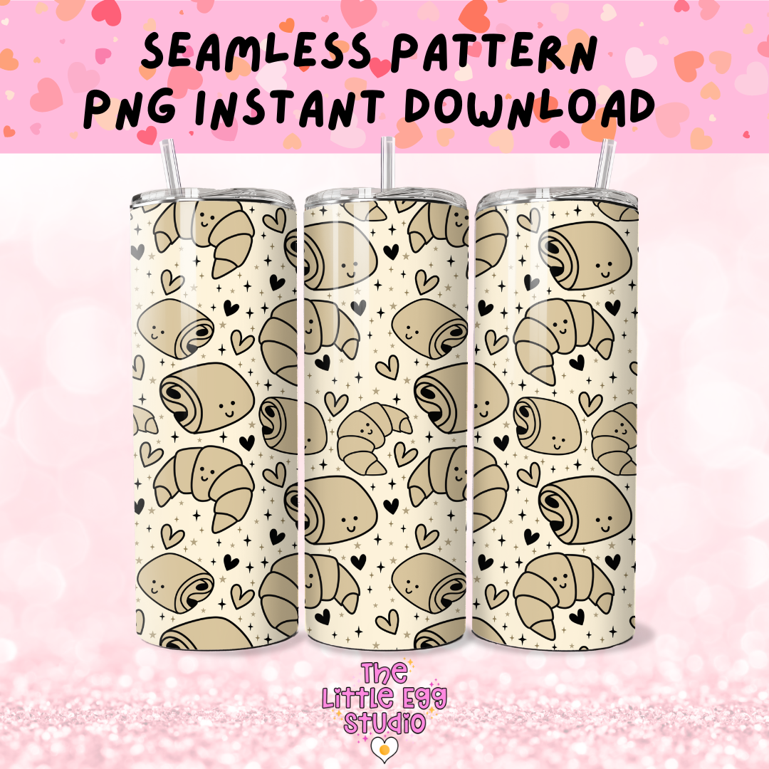 Pastry Seamless Pattern PNG