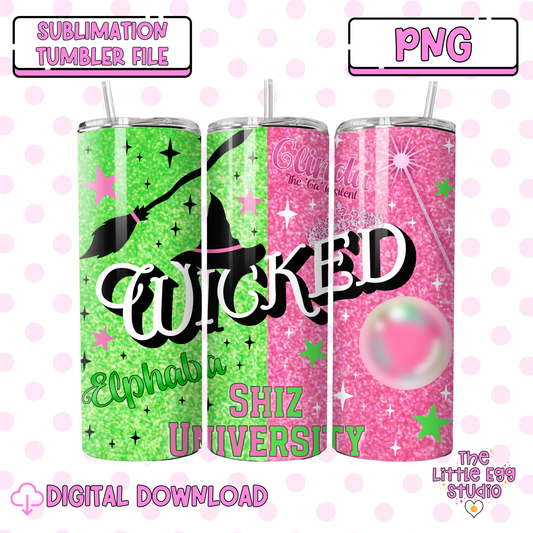 Wicked 20oz Tumbler PNG