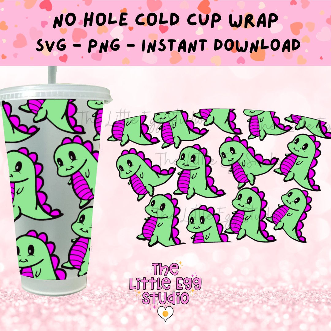 Dino Cold Cup SVG