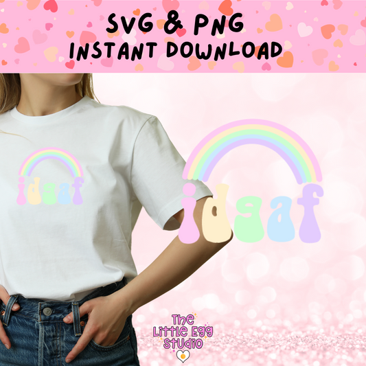 IDGAF SVG & PNG