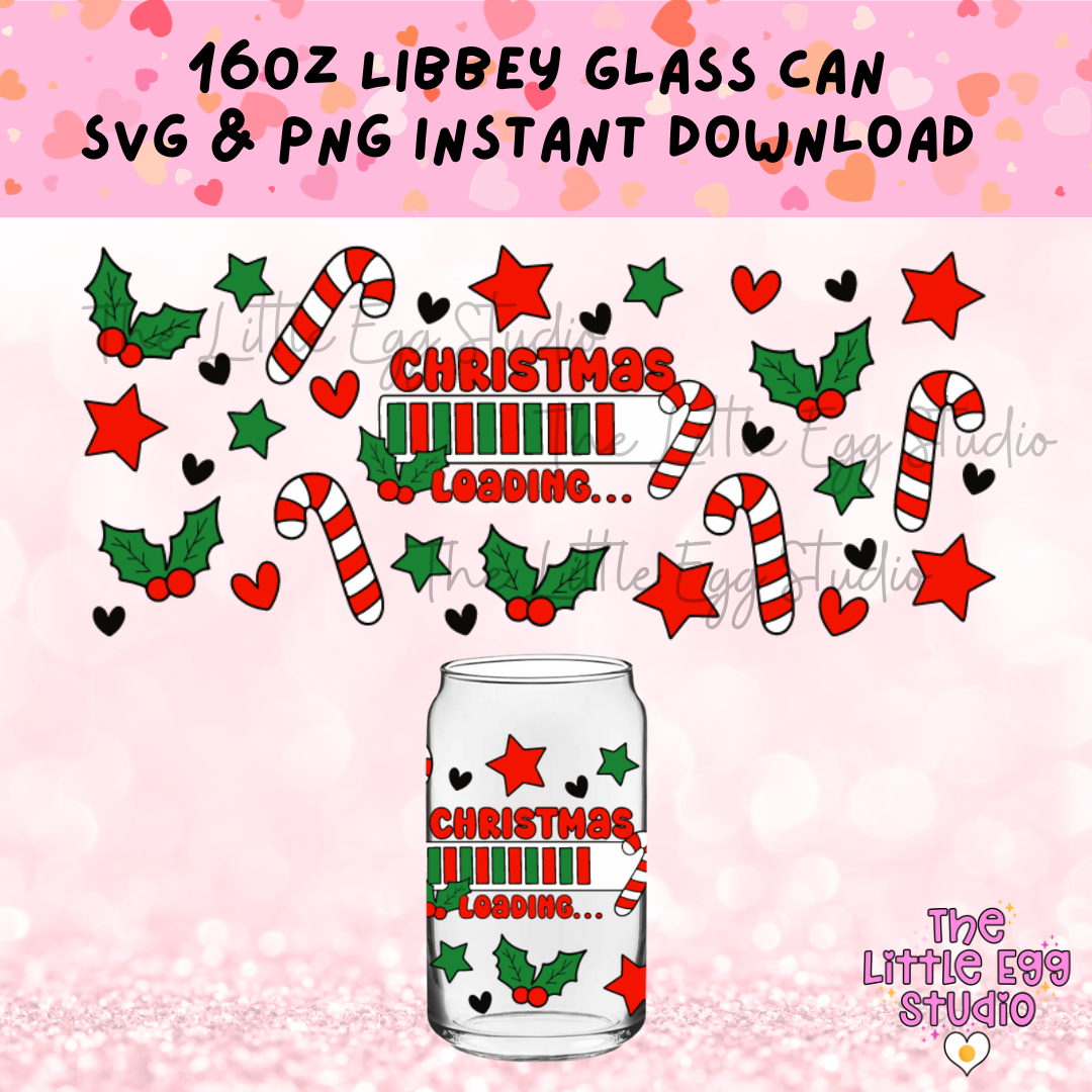 Christmas Loading… Libbey SVG