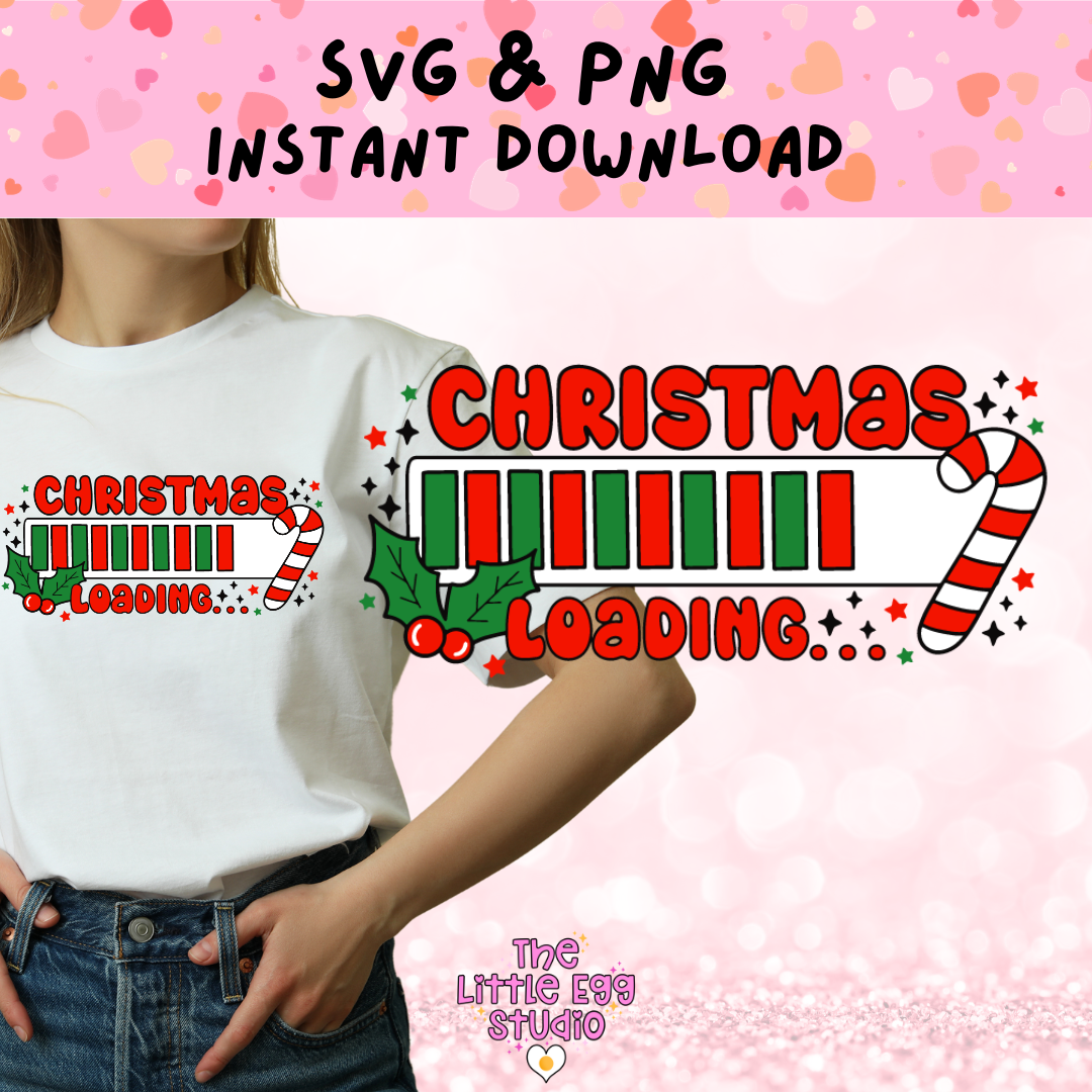 Christmas Loading… SVG & PNG